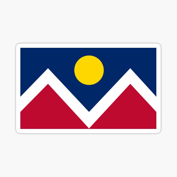 Item preview, Bandera de Denver designed and sold by abbeyz71.