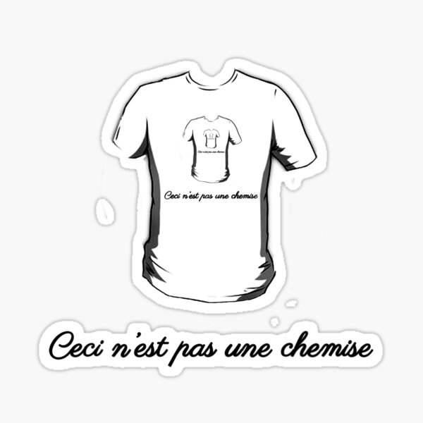 Aperçu de l'œuvre Ce n'est pas une chemise - meta x2 créée et vendue par Lalaithion.