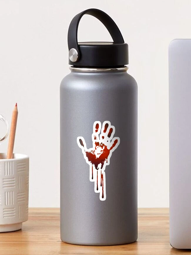 Thumbnail 1 of 3, Sticker, ZOMBIE HAND designed and sold by ssduckman.