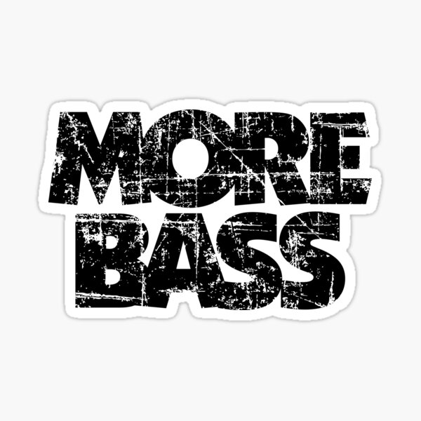 Artikelvorschau, MEHR BASS Vintage Black entworfen und verkauft von theshirtshops.