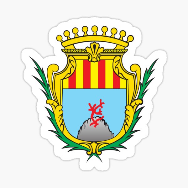 Item preview, Escudo de armas de Alghero designed and sold by abbeyz71.