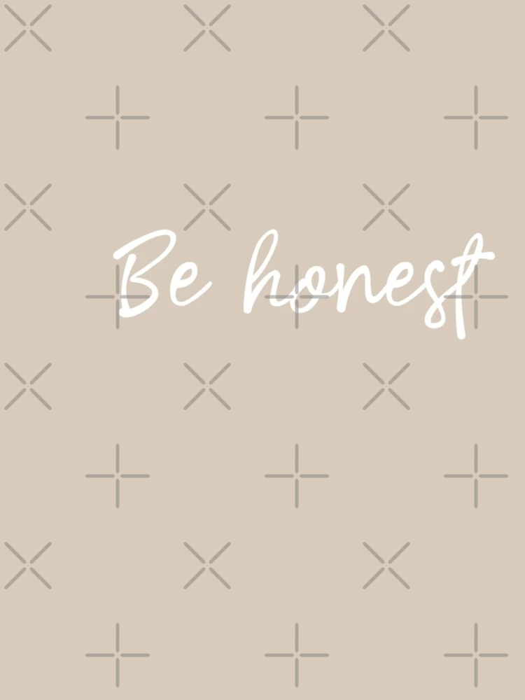 Thumbnail 4 of 4, iPhone Case, Be honest designed and sold by onlymerch.
