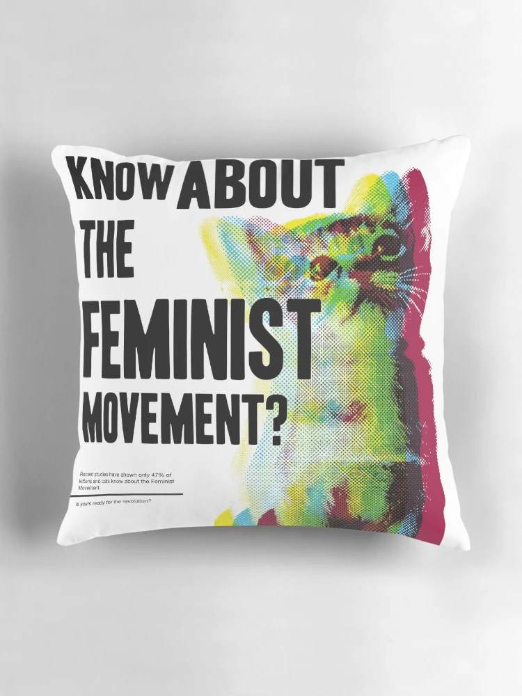 Thumbnail 3 of 4, Pillow, Is Your Cat Ready? designed and sold by Erikaflea123.