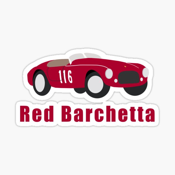 Item preview, Barchetta roja designed and sold by toastshirtguy.