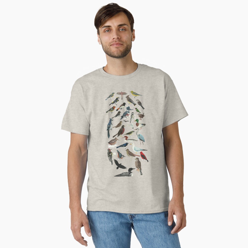 Vista previa del artículo con la obra «Camiseta clásica», diseñado y vendido por Wildlife Art by Holly.