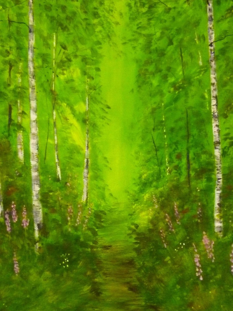 Thumbnail 4 of 4, Samsung Galaxy Phone Case, Spring Walk designed and sold by RochelleMc.