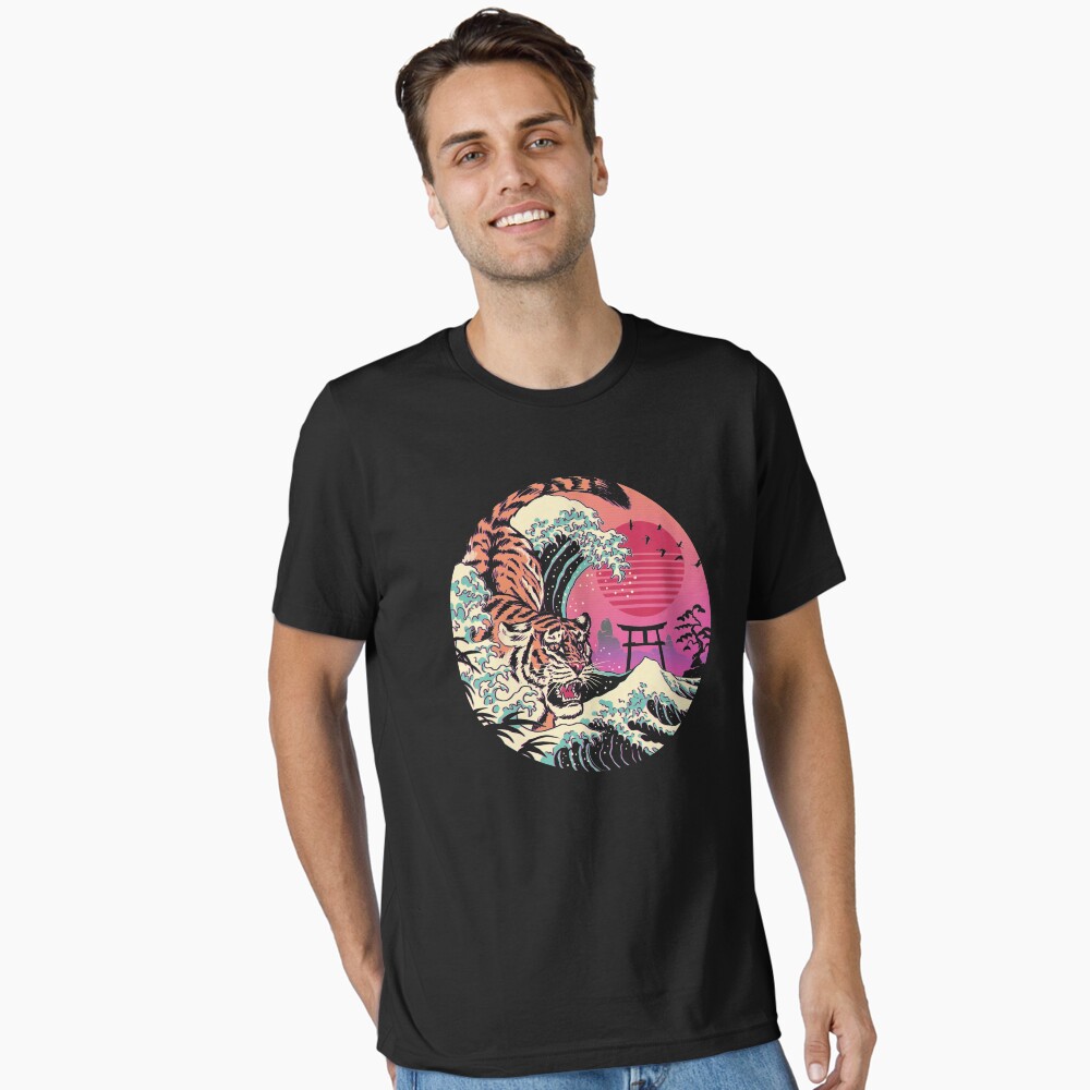 Vista previa del artículo con la obra «Camiseta esencial», diseñado y vendido por vincenttrinidad.
