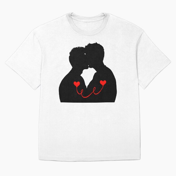 Item preview, Malec - Silhouette (Negro + Corazones) designed and sold by AlexVR.