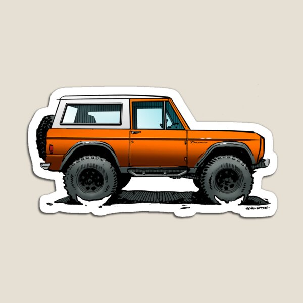 Item preview, Bronco - X-Cab Orange designed and sold by robert1117.