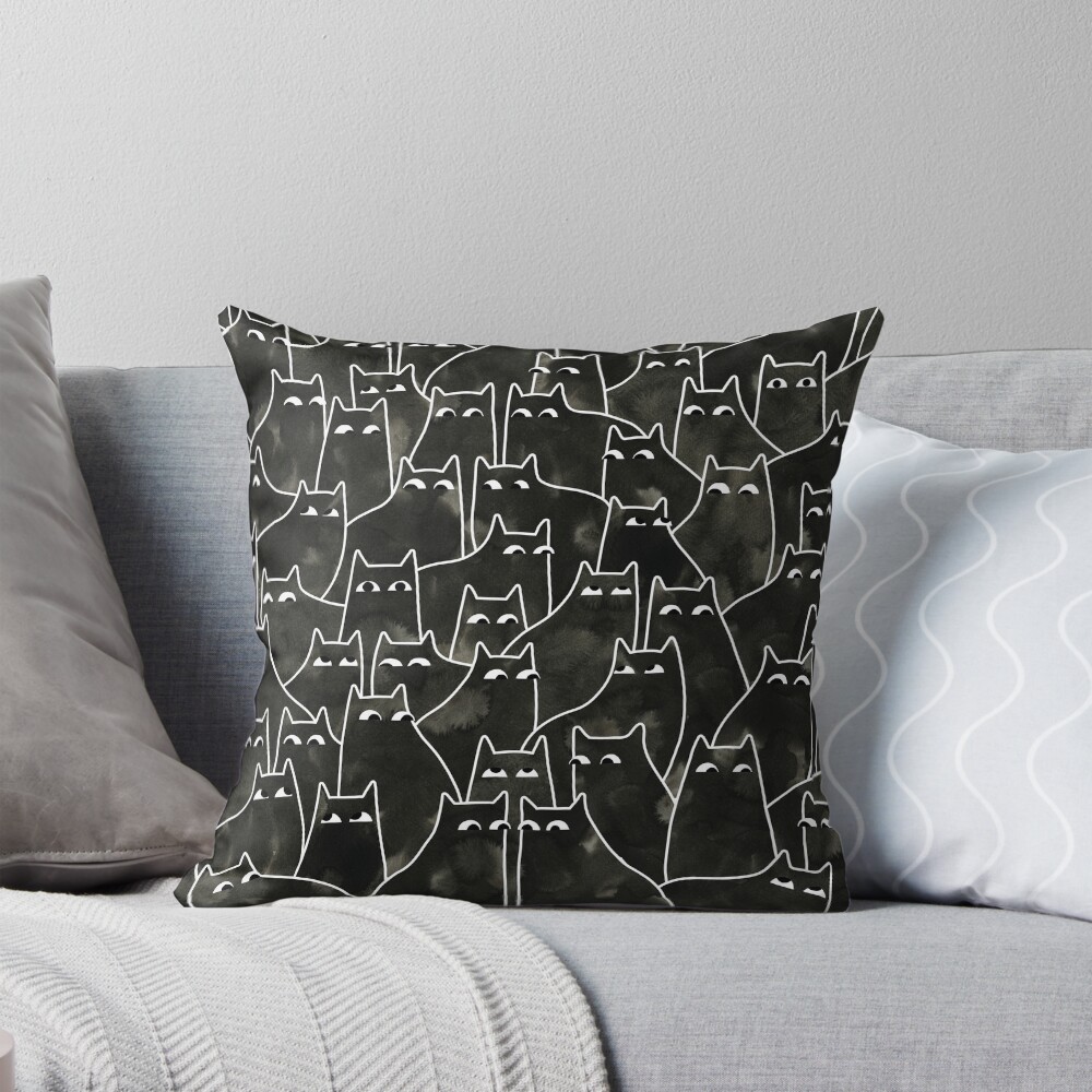 Item preview, Throw Pillow designed and sold by littleclyde.