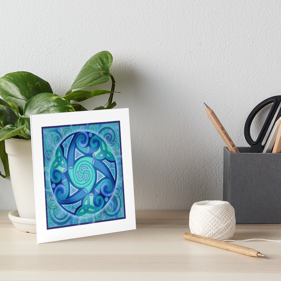 Item preview, Art Board Print designed and sold by foxvox.