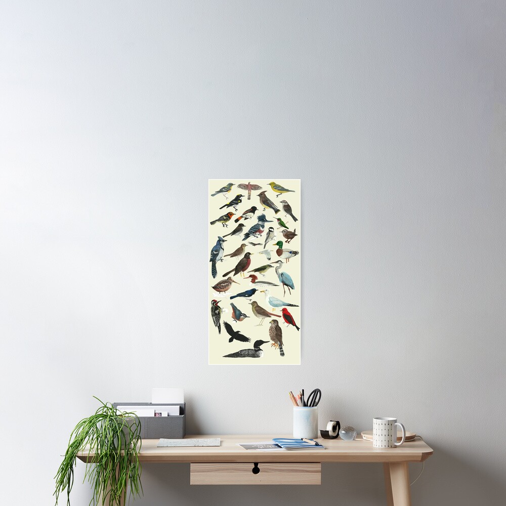 Vista previa del artículo con la obra «Póster», diseñado y vendido por Wildlife Art by Holly.
