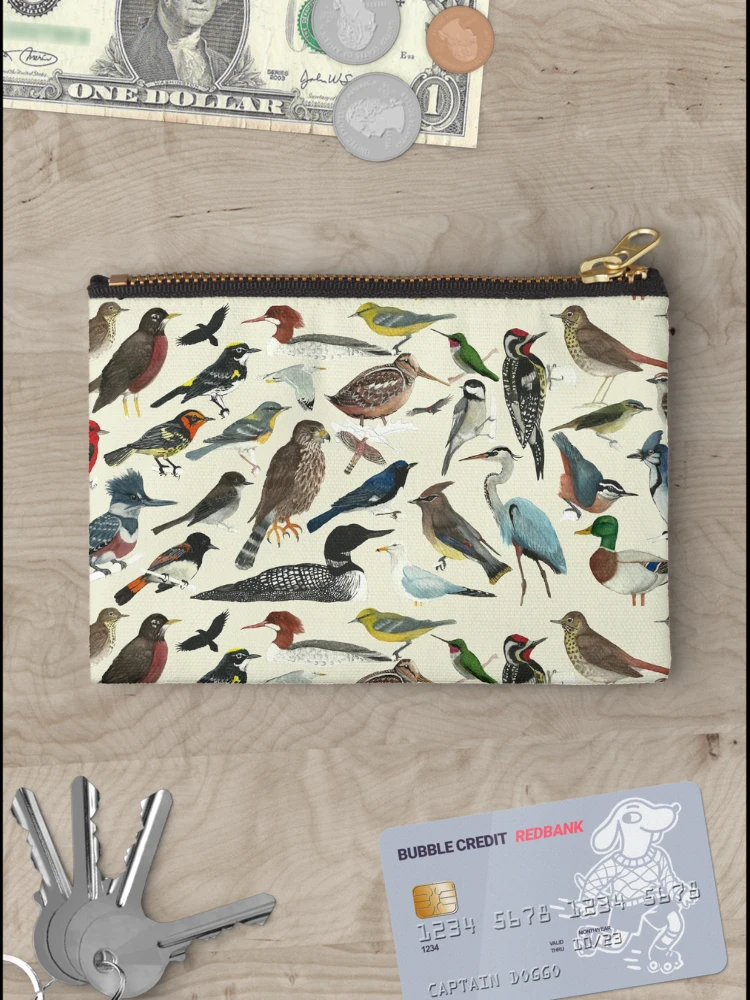 Imagen 3 de 4, Bolsos de mano con la obra Fanático de las aves, diseñada y vendida por Wildlife Art by Holly.