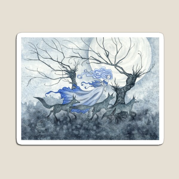 Item preview, Wolf Dream designed and sold by AmyBrownArt.