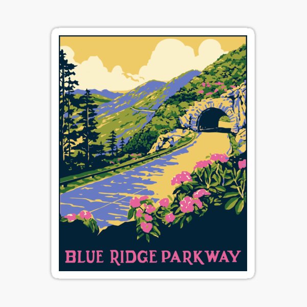 Aperçu de l'œuvre Promenade Blue Ridge créée et vendue par JeromeArt.