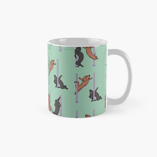 Aperçu de l'œuvre Teckel Pole Dancing Club créée et vendue par Huebucket.