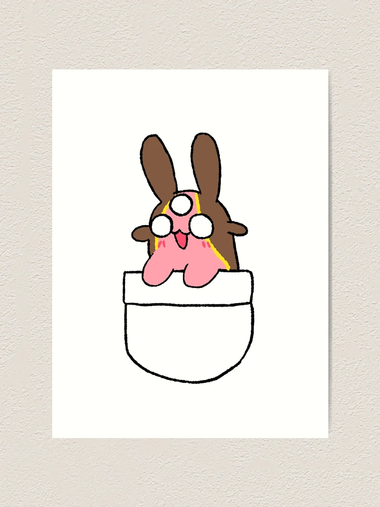 Thumbnail 1 of 3, Art Print, Pocket Squish designed and sold by Toldentops.