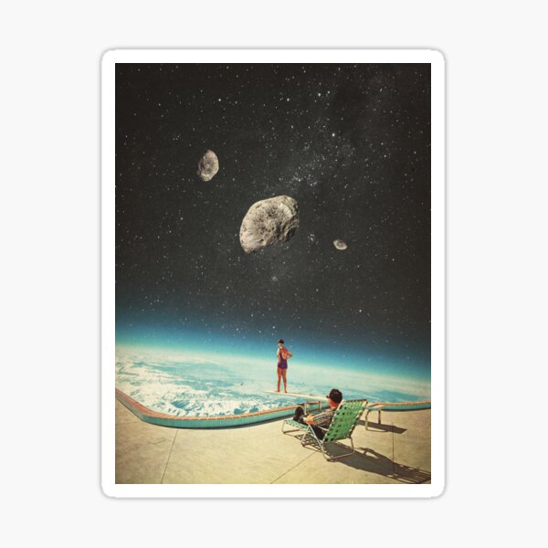 Item preview, Summer with a Chance of Asteroids designed and sold by FrankMoth.