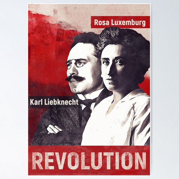 Item preview, Rosa Luxemburg y Karl Liebknecht designed and sold by radvas.