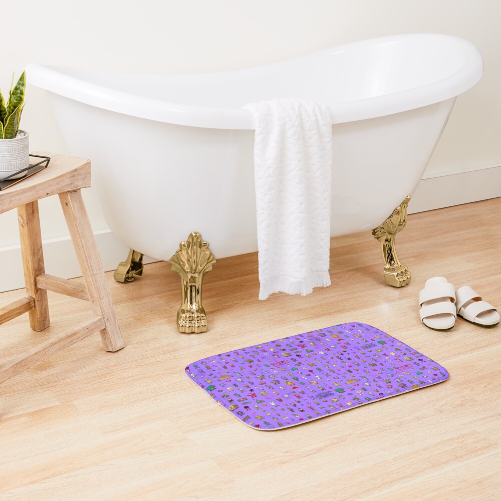 Item preview, Bath Mat designed and sold by winkatawink.