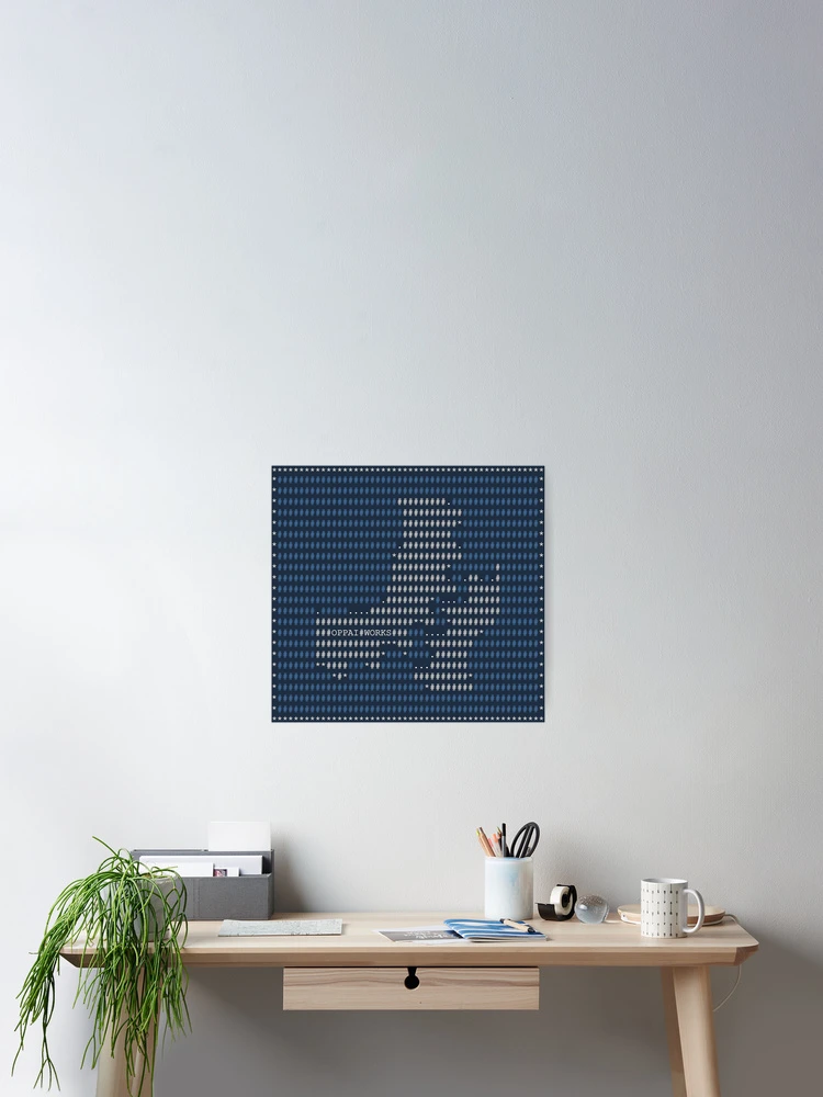Imagen 2 de 3, Póster con la obra TRABAJOS ASCII, diseñada y vendida por OppaiWorks.