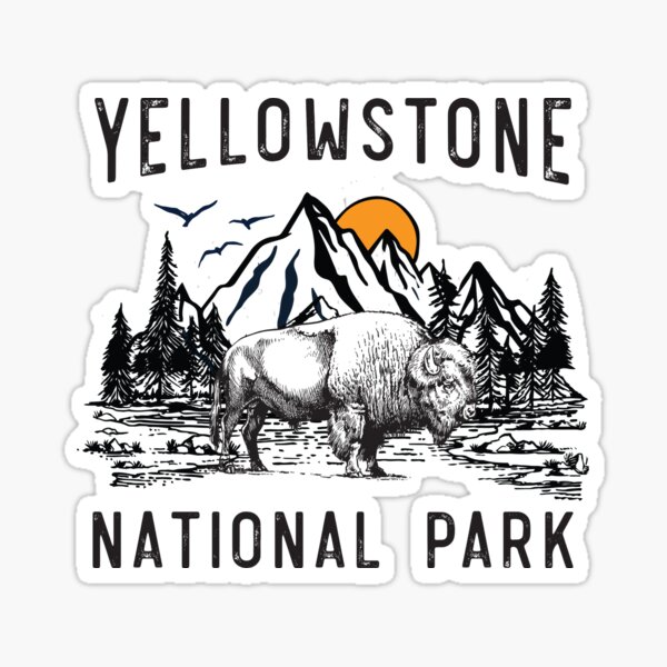 Aperçu de l'œuvre Bison des montagnes du Wyoming du parc national de Yellowstone créée et vendue par mrsmitful.