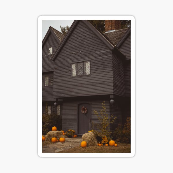 Aperçu de l'œuvre La maison de sorcière à Salem, MA créée et vendue par GraveyardChic.