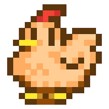 Imagen de la obra Pollo Pixel de SCha