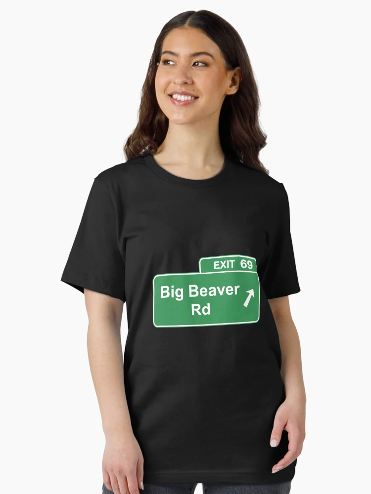 Thumbnail 3 of 7, Essential T-Shirt, Detroit Big Beaver Exit 69 designed and sold by 519 Collection.