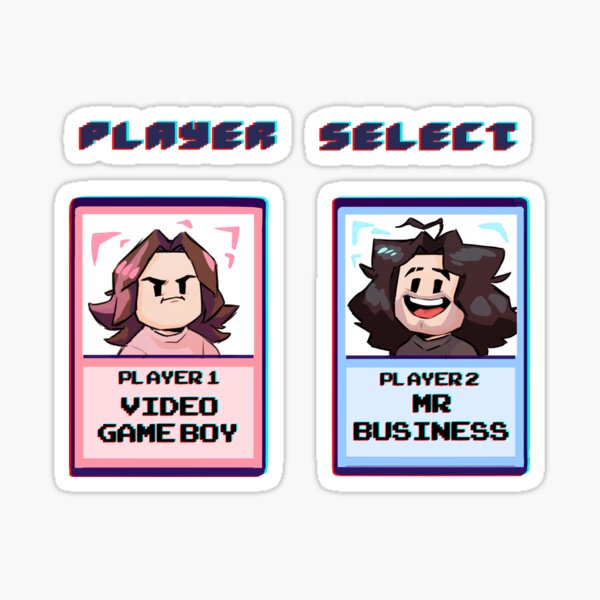 Item preview, GameGrumps! Seleccionar jugador! designed and sold by WiindWalker.