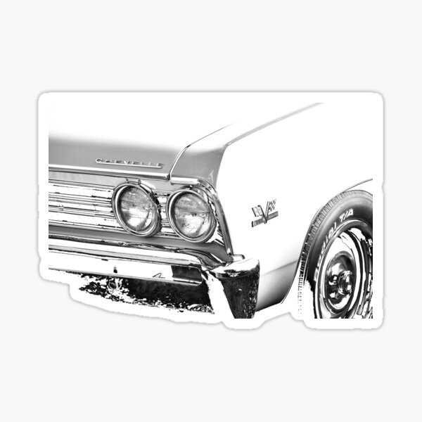 Aperçu de l'œuvre Chevy Chevelle 1967 - clé haute créée et vendue par mal-photography.