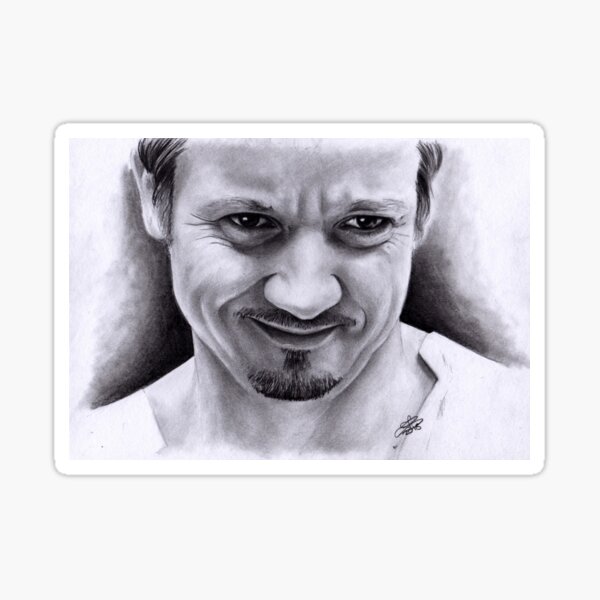 Item preview, Jeremy Renner - Aaron Cross designed and sold by DarcArt.