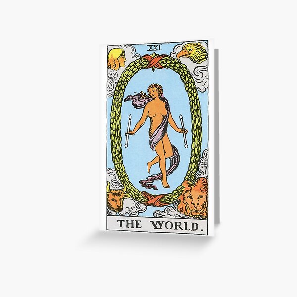 Item preview, RWS The World Tarot Image designed and sold by TheTarotShop.