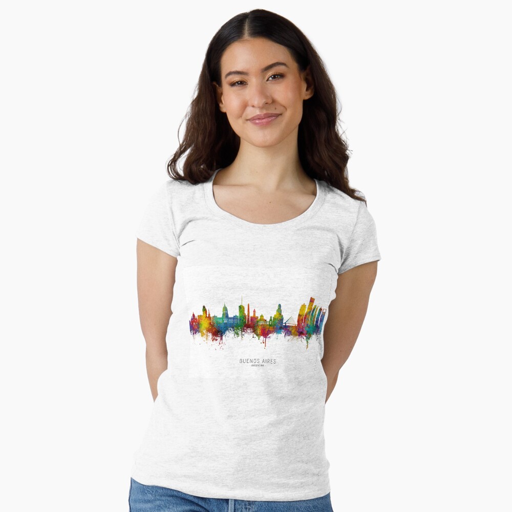 Aperçu de l'œuvre T-shirt échancré créée et vendue par ArtPrints.