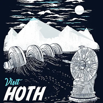 Artwork thumbnail, Visit Hoth by therocketman