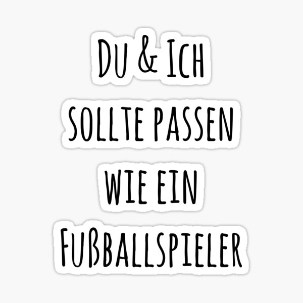 Artikelvorschau, Sollte Passen Wie Ein Fußballspieler entworfen und verkauft von BiZepsM0.