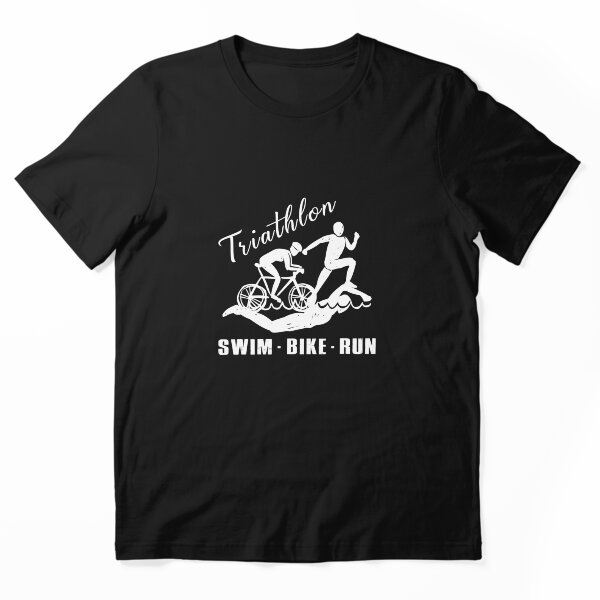 Aperçu de l'œuvre Triathlon - Natation, vélo, course triathlète créée et vendue par SmartStyle.