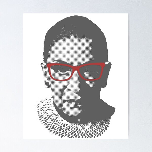 Aperçu de l'œuvre Ruth Bader Ginsburg RBG créée et vendue par awonacott.