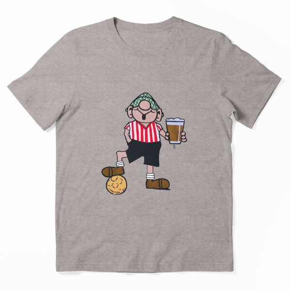 Artikelvorschau, ANDY CAPP ROTES UND WEISSES FUSSBALLTRIKOT entworfen und verkauft von Whatamidoing20.