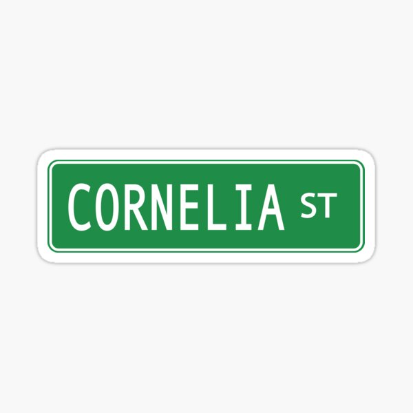 Artikelvorschau, Cornelia Street - Liebhaber entworfen und verkauft von stickersisters.