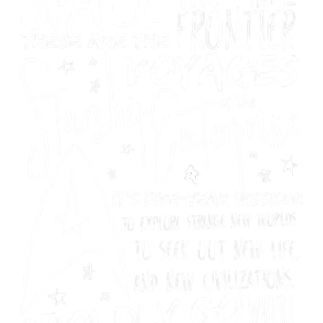 Artwork thumbnail, Star Trek Original Series Intro Speech Text by FifthSun