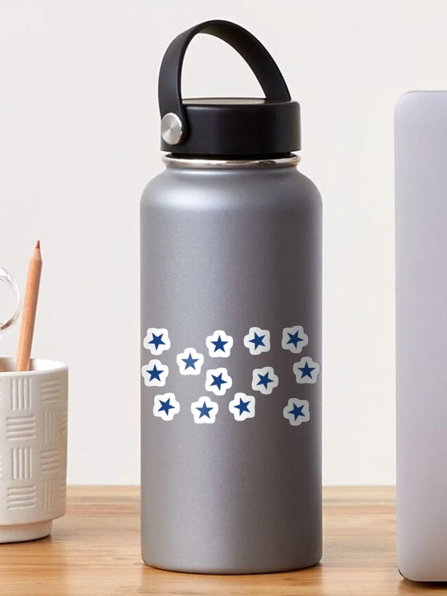 Thumbnail 1 of 3, Sticker, Dark Blue Stars designed and sold by mhj5503.