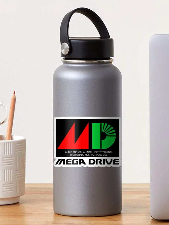 Imagen 1 de 3, Pegatina con la obra Mega Drive, diseñada y vendida por JamesCMarshall.