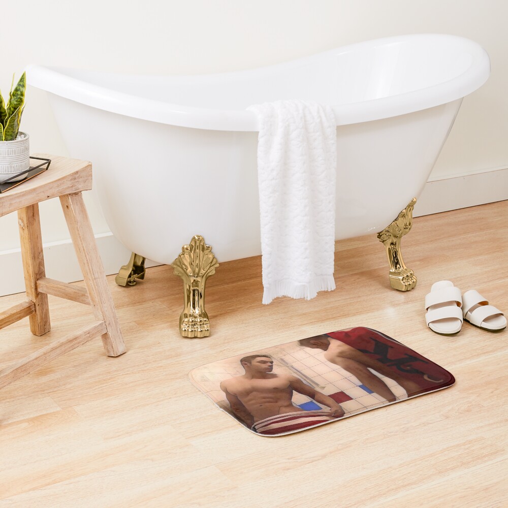 Item preview, Bath Mat designed and sold by AndroscopedMen.