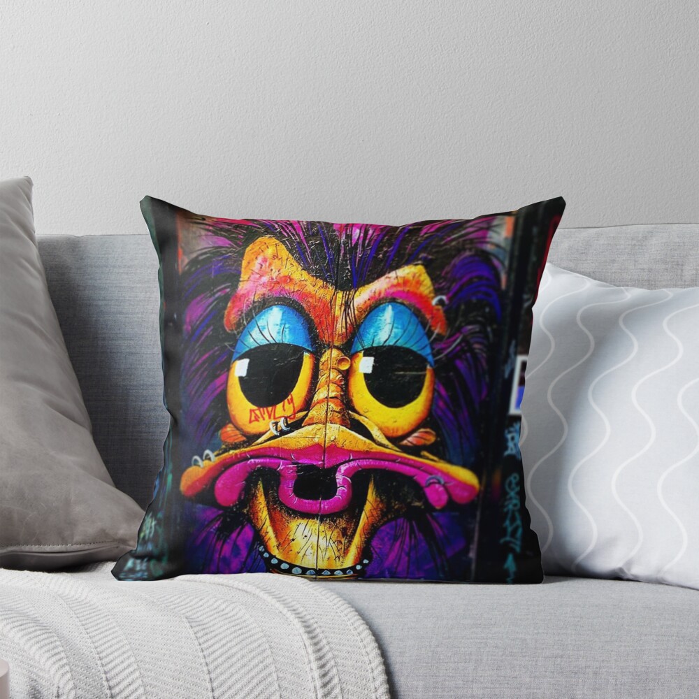 Item preview, Throw Pillow designed and sold by PODLizardWizard.