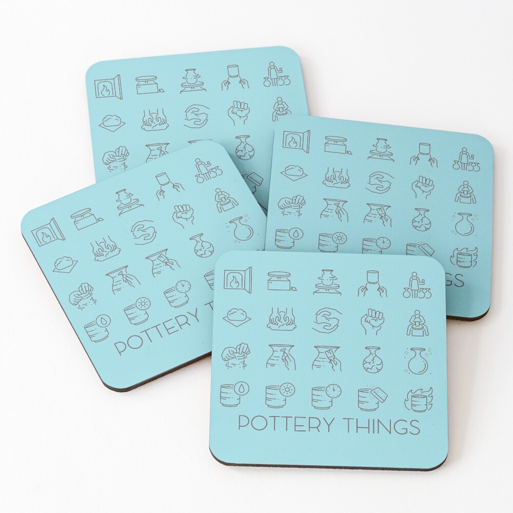 Item preview, Coasters (Set of 4) designed and sold by Teequeque.