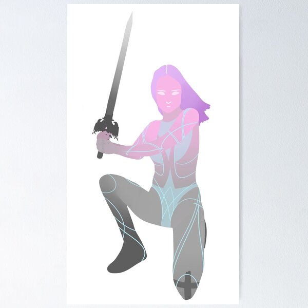 Item preview, Violencia Guerrero Chica Grimes designed and sold by omnishamblesart.