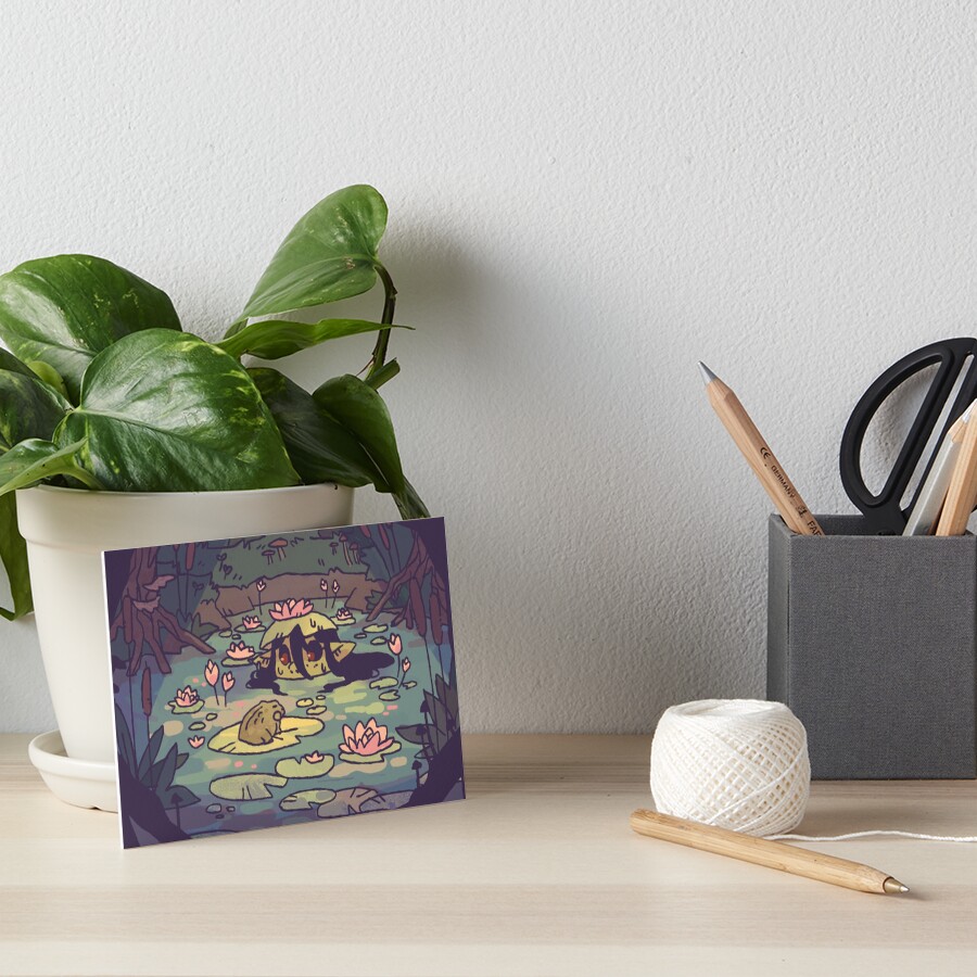 Item preview, Art Board Print designed and sold by garden-mouse.