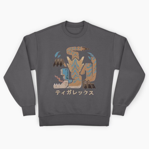 Artikelvorschau, Monster Hunter World Iceborne Tigrex Kanji-Ikone entworfen und verkauft von StebopDesigns.