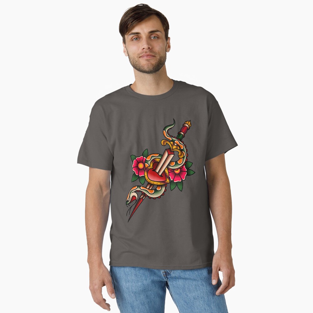 Aperçu de l'œuvre T-shirt classique créée et vendue par salty-dog.